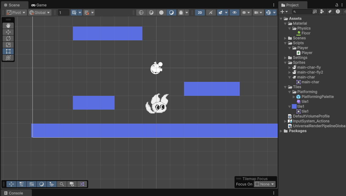 Game development screenshot